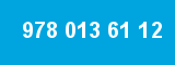 978 013 61 12